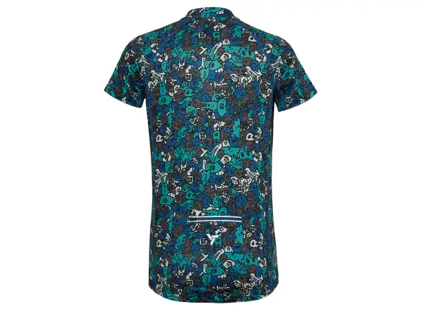 Silvini Scrivia dziecięcy dres krótki rękaw Blue/Yellow