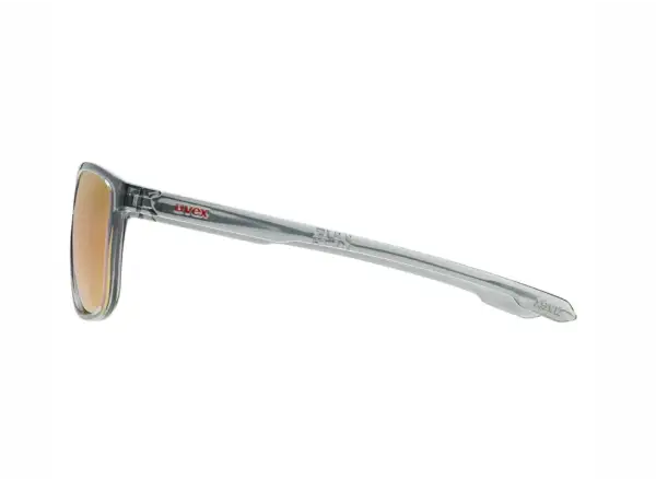 Uvex LGL 52 okulary Smoke/Mirror Red