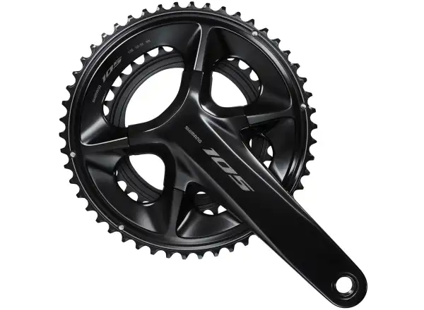 Shimano 105 FC-R7100 2x12sp. szosowe korby 50x34 zęby czarna z kola