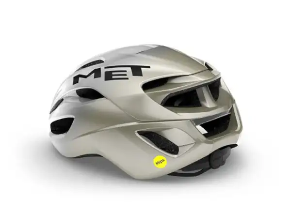 MET Rivale MIPS kask Silver Gray/Glossy
