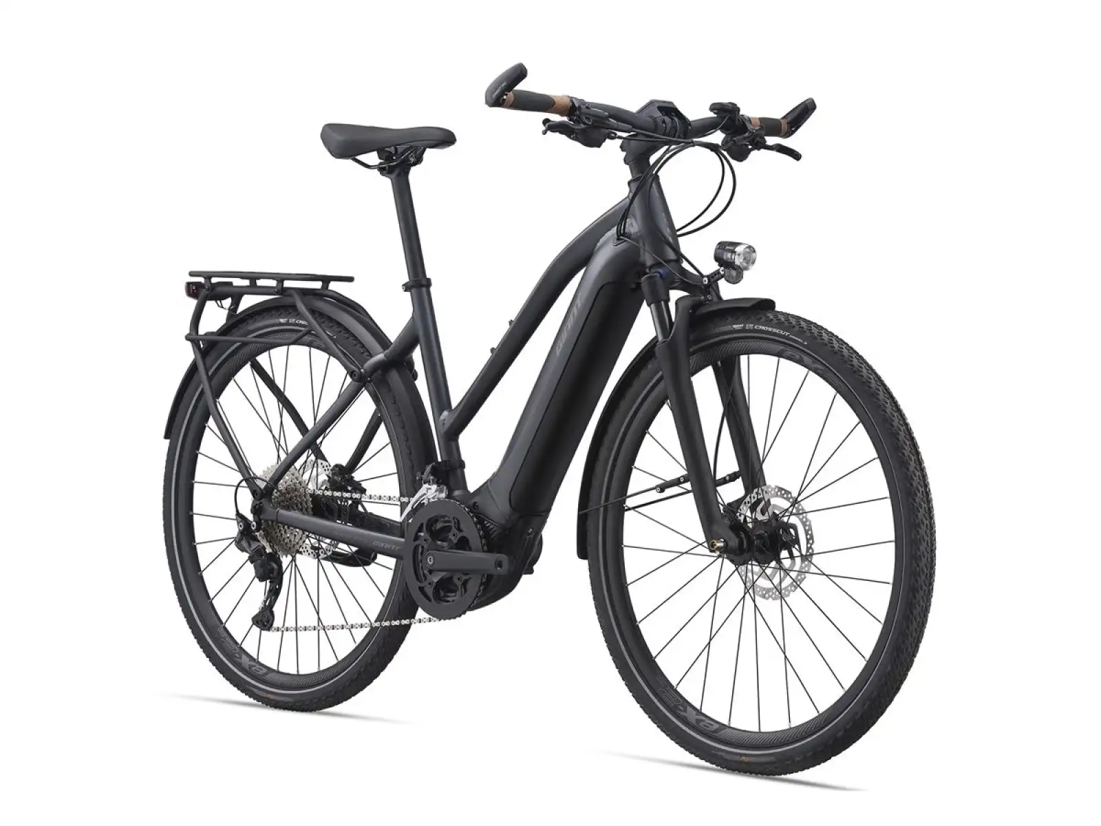 Giant Explore E+1 STA rower elektryczny trekkingowy gunmetal black