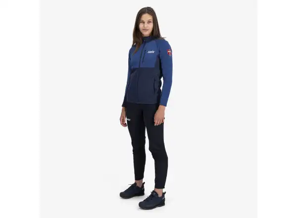 Swix Infinity Midlayer damska bluza Lake Blue