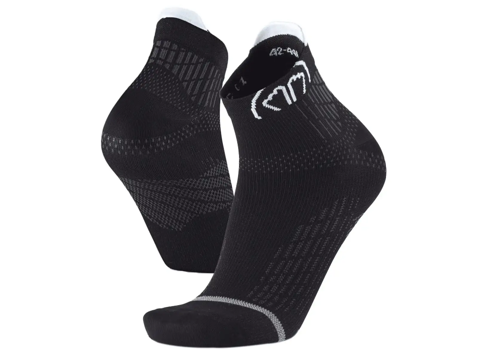 Sidas Run Anatomic Ankle skarpetki Black