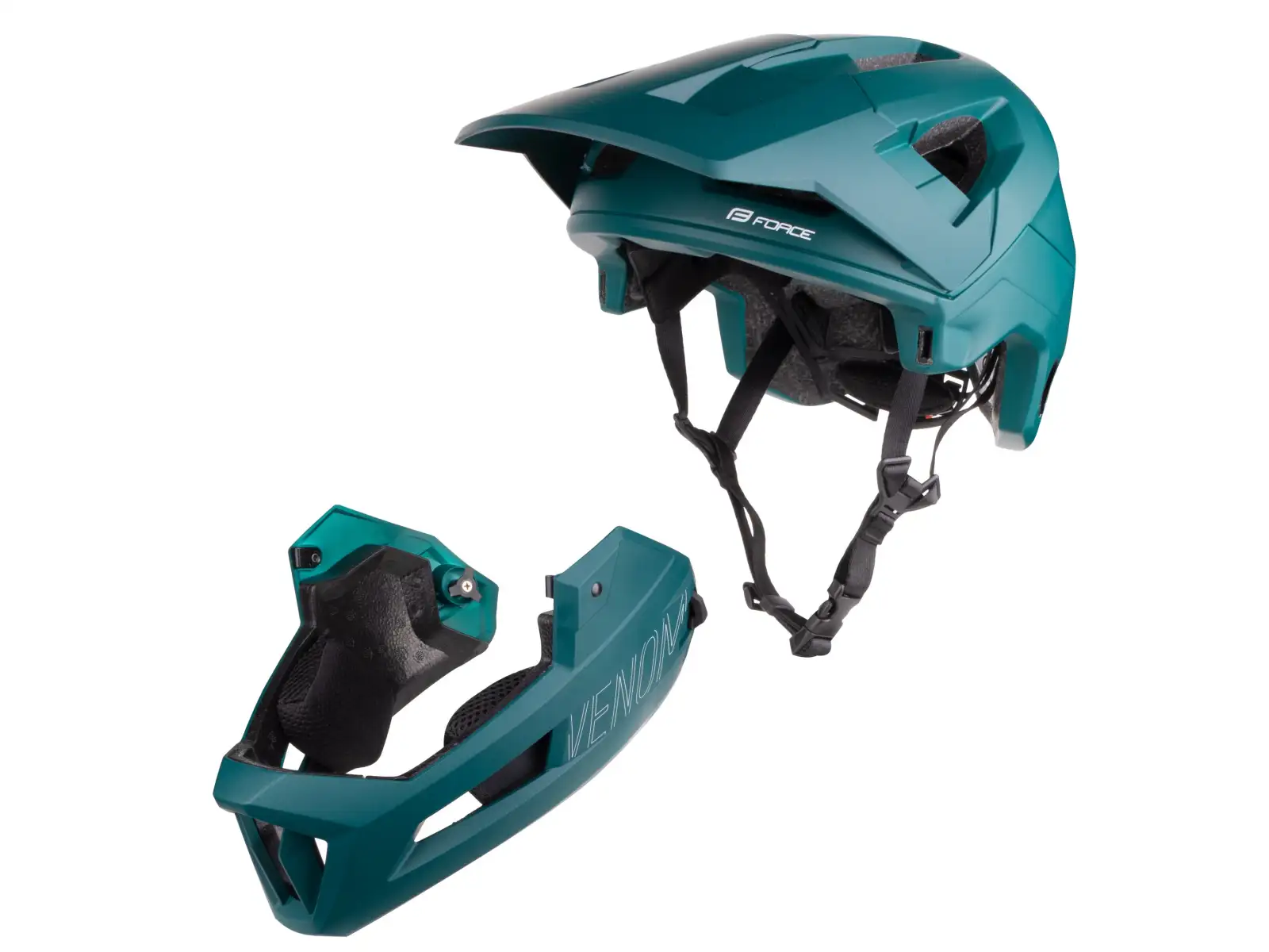 Force Venom downhill kask petrolejowa