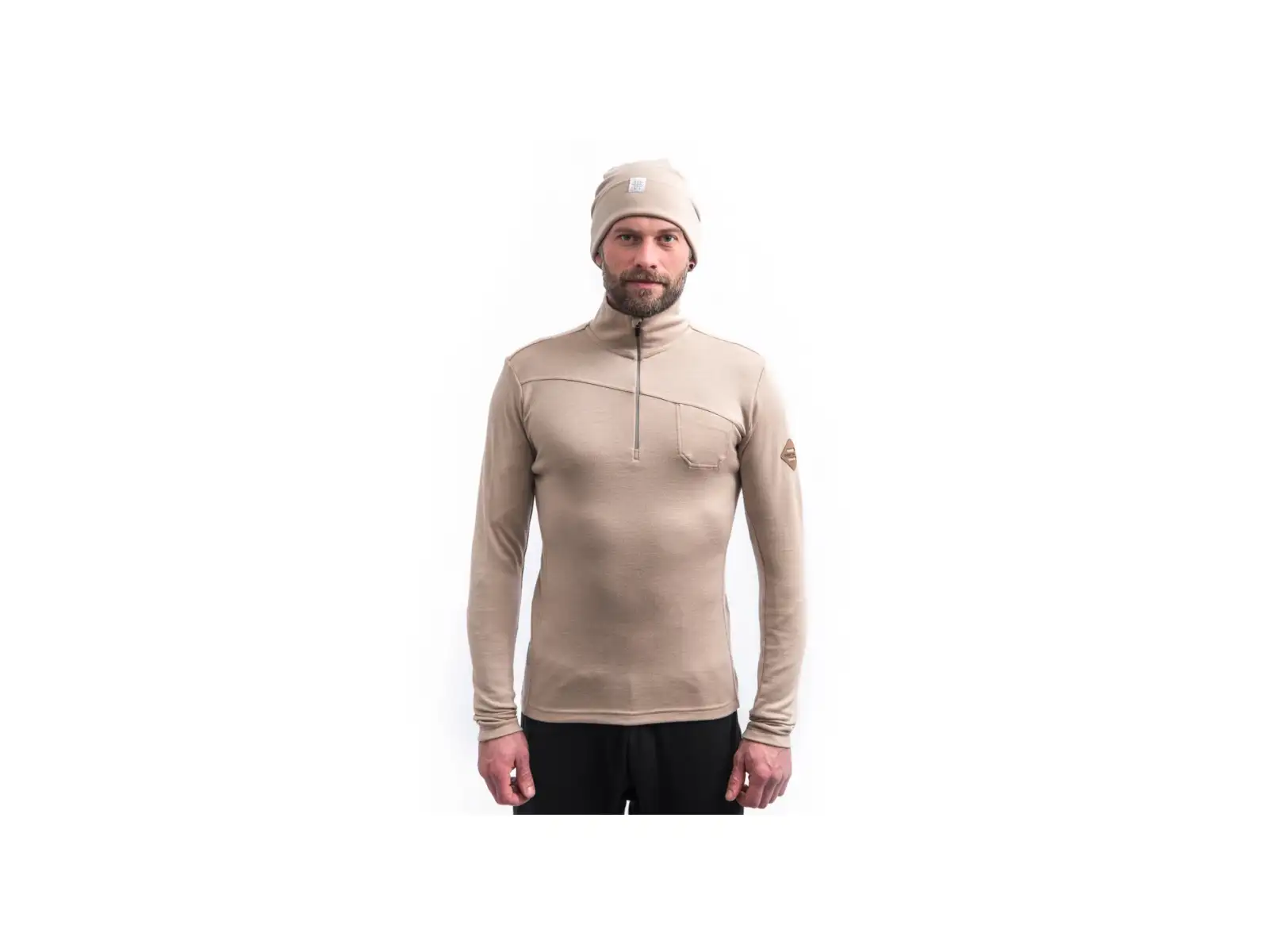 Sensor Merino Extreme Up czapka Almond Beige