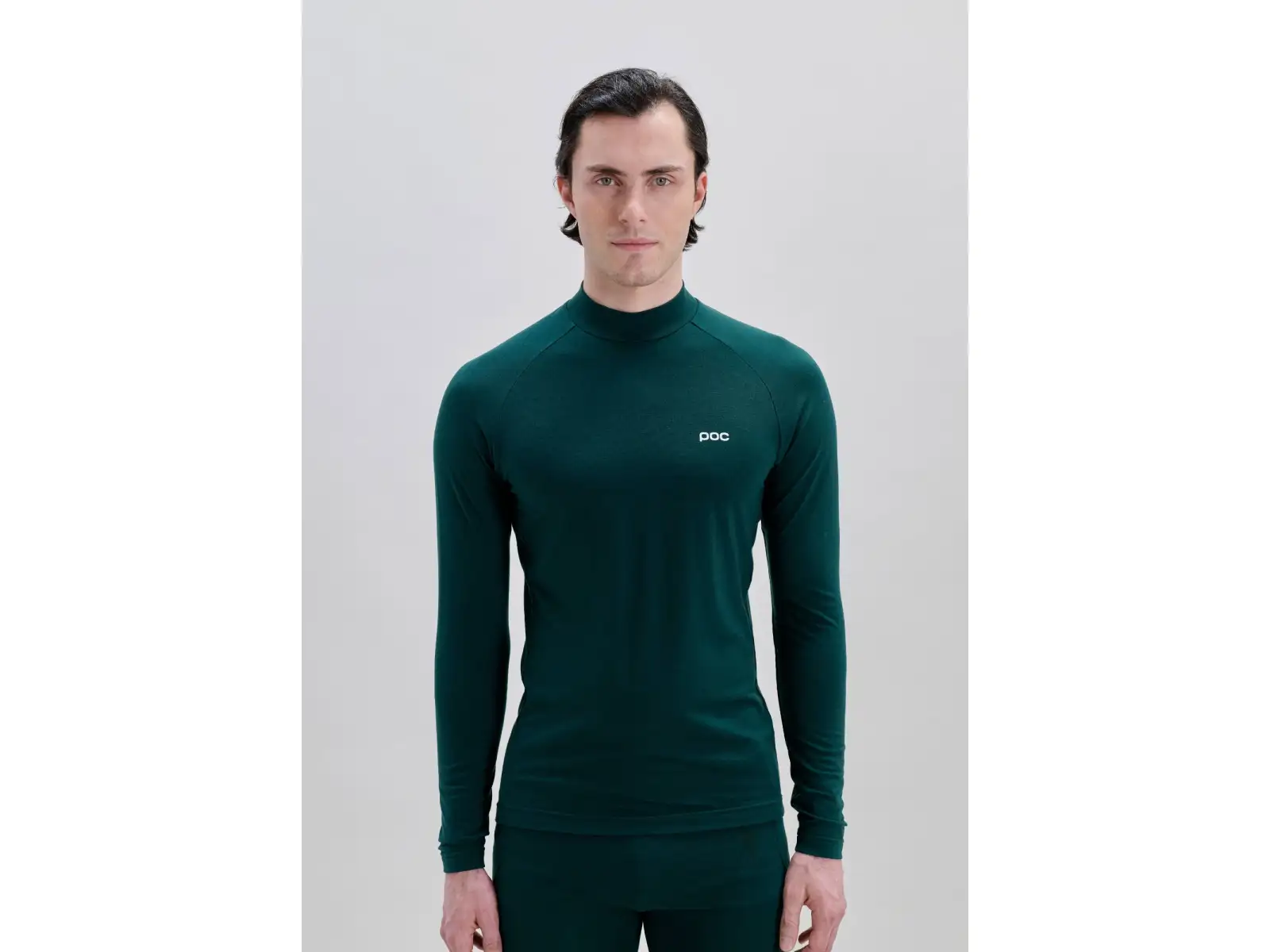 POC Layer Merino męska koszulka termoaktywna z długim rękawem Pargasite Green