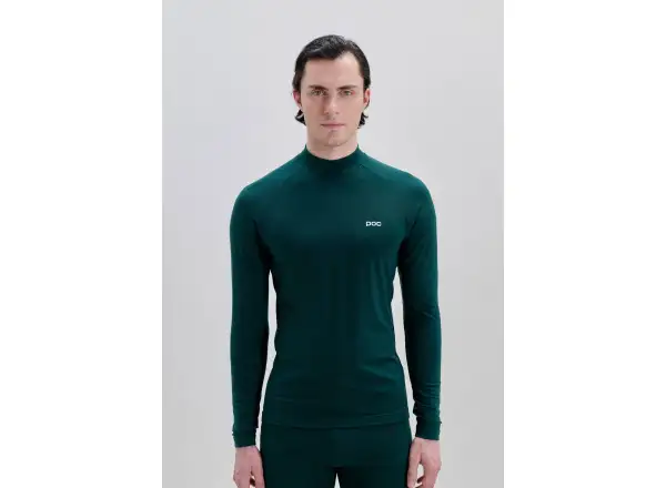 POC Layer Merino męska koszulka termoaktywna z długim rękawem Pargasite Green