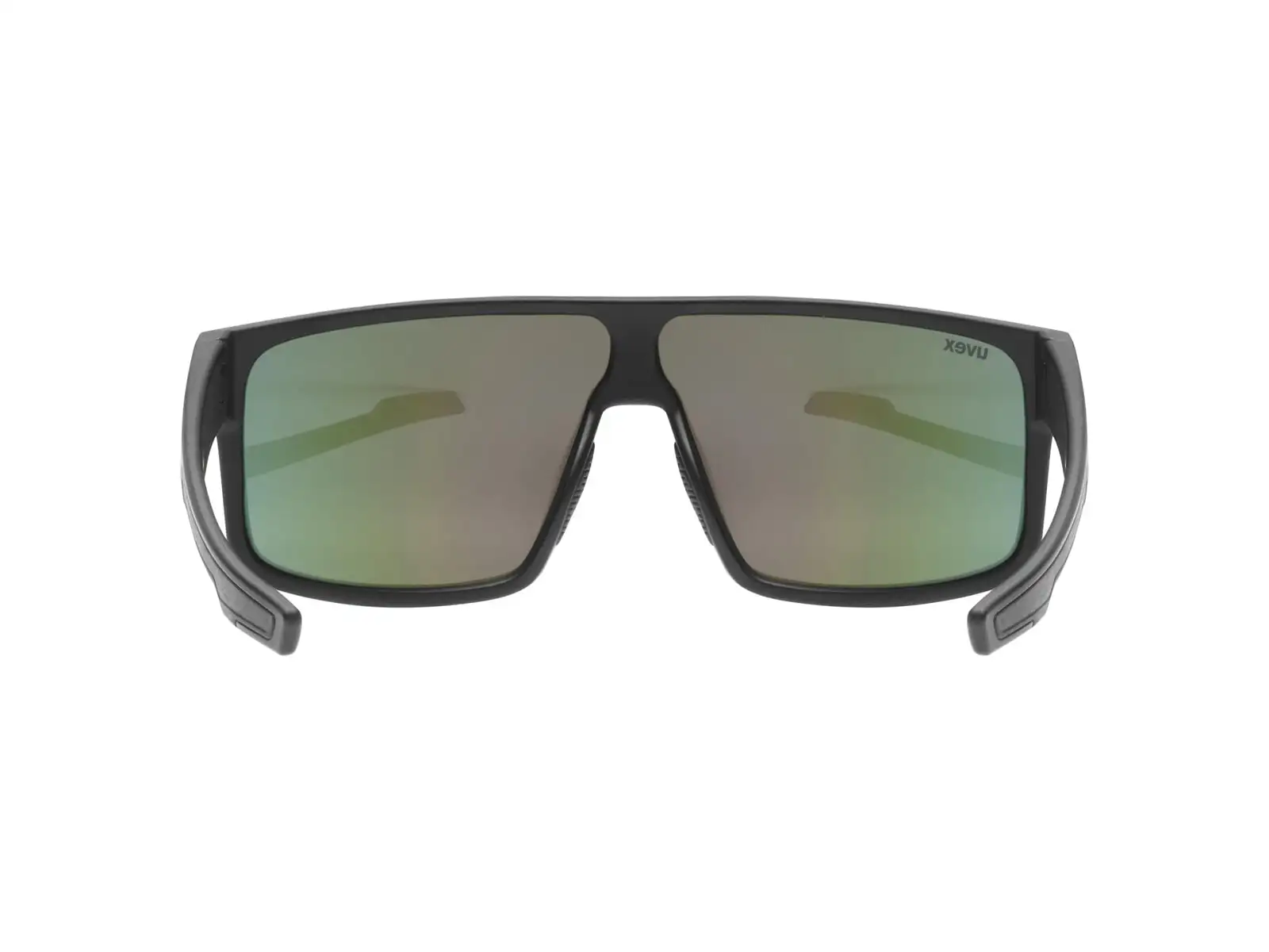 Uvex LGL 51 okulary rowerowe Black Mat/Mirror Red
