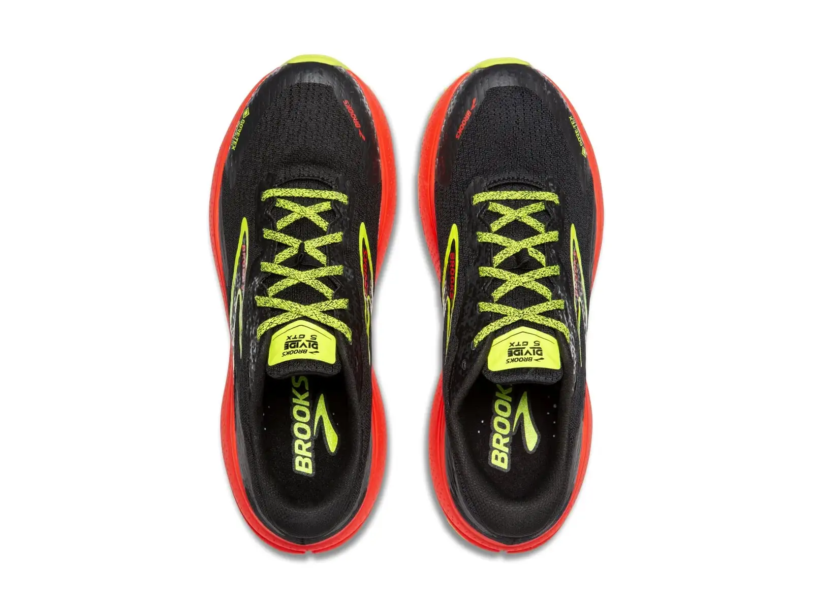 Brooks Divide 5 GTX męskie buty do biegania czerwone
