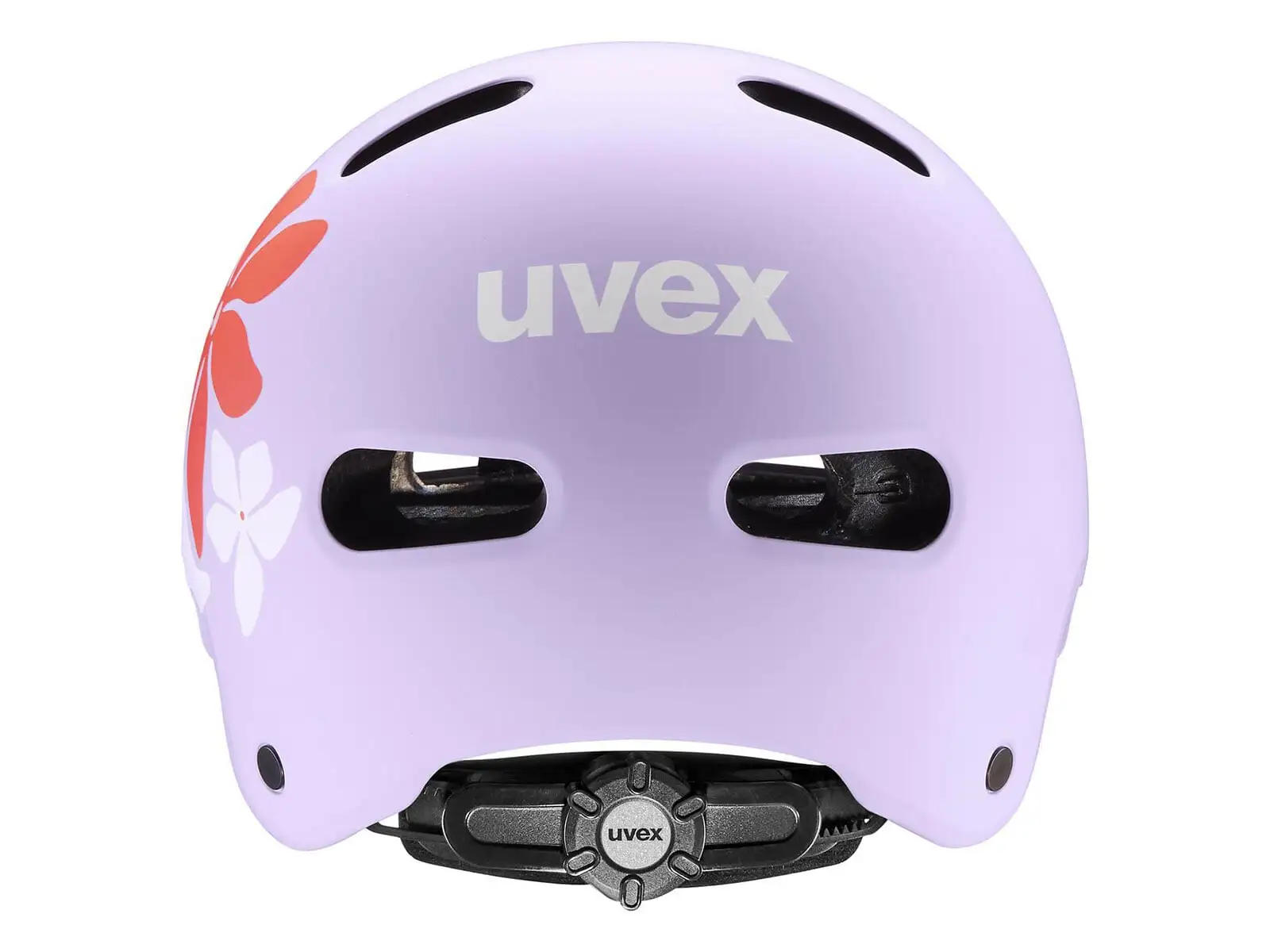 Uvex Kid 4 Style kask dziecięcy Flower Lilac Matt