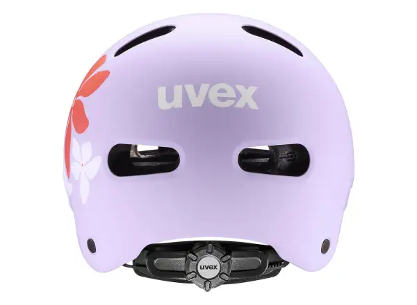 Uvex Kid 4 Style kask dziecięcy Flower Lilac Matt