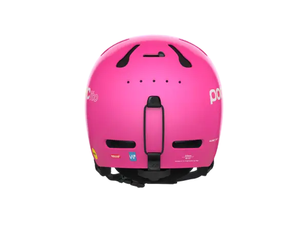 POC POCito Auric Cut MIPS dziecięcy kask narciarski Fluorescent Pink