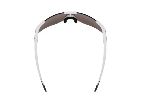 Uvex Pace Perform S ColorVision okulary White Matt/Mirror Green