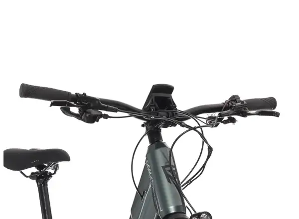 Rock Machine Crossride e450 FS niskie wejście całkowicie zawieszony rower elektryczny Ocean Grey/Black