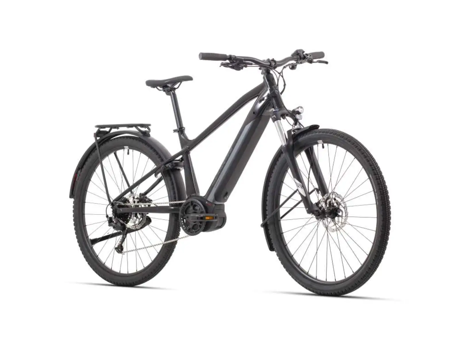 Rock Machine Torrent e50-29 B rower elektryczny trekkingowy Touring/Gloss Black/Grey