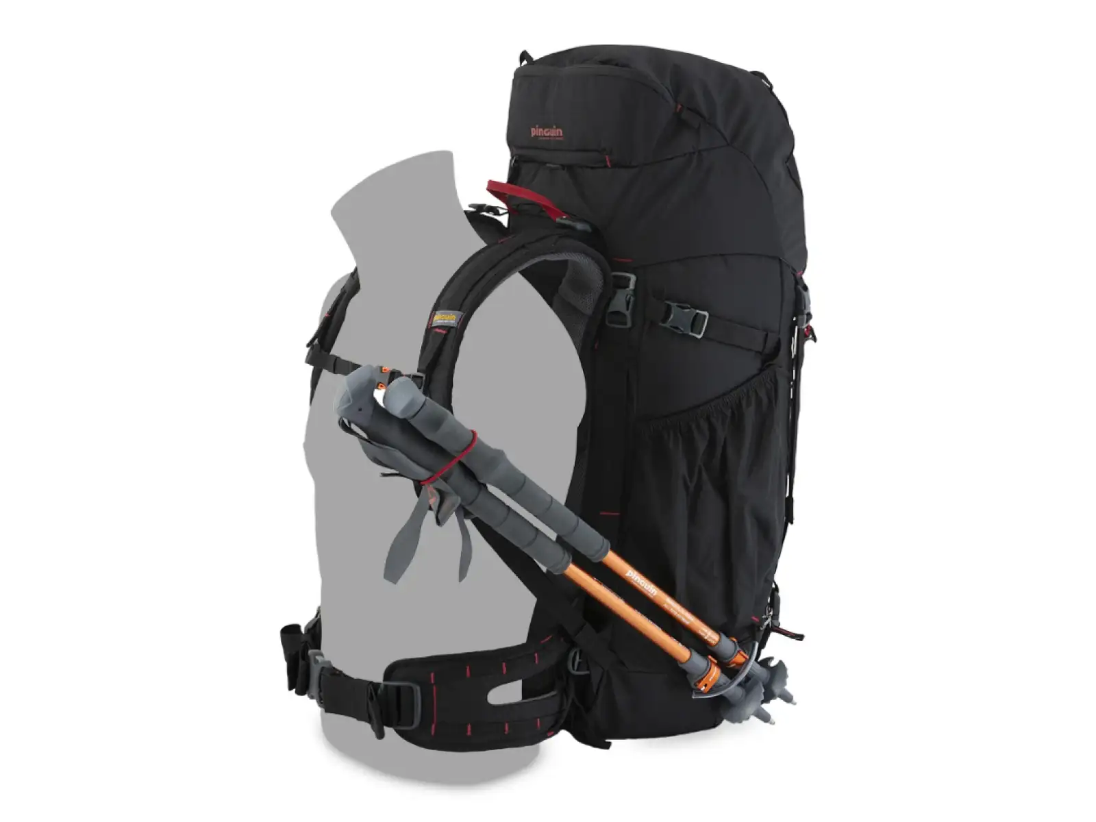 Pinguin Walker 50 plecak 50l Black