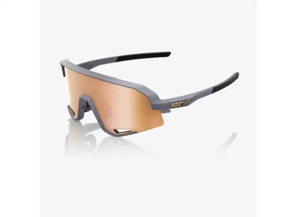 100% Slendale okulary przeciwsłoneczne Soft Tact Grey/HiPER Copper Mirror