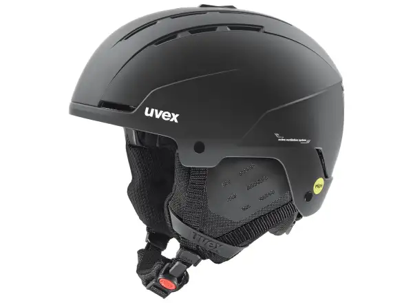 Uvex Stance MIPS kask narciarski black/brown matt