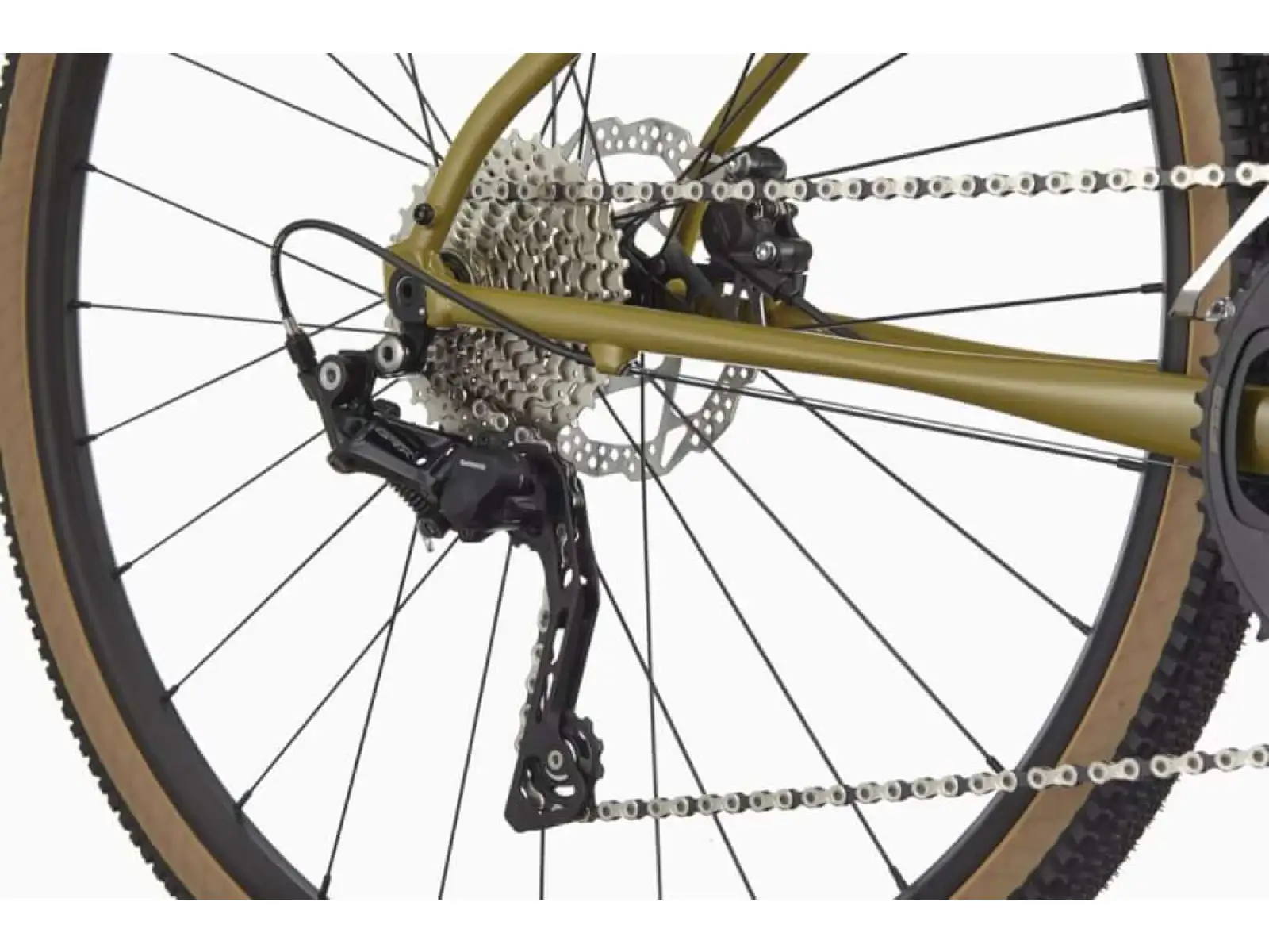 Cannondale Topstone 2 gravel rower Olive Green