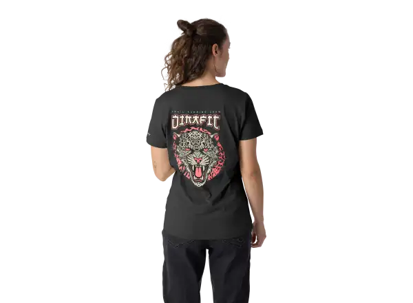 Dynafit 24/7 Graphic damska koszulka z krótkim rękawem Black Out/Trail Crew