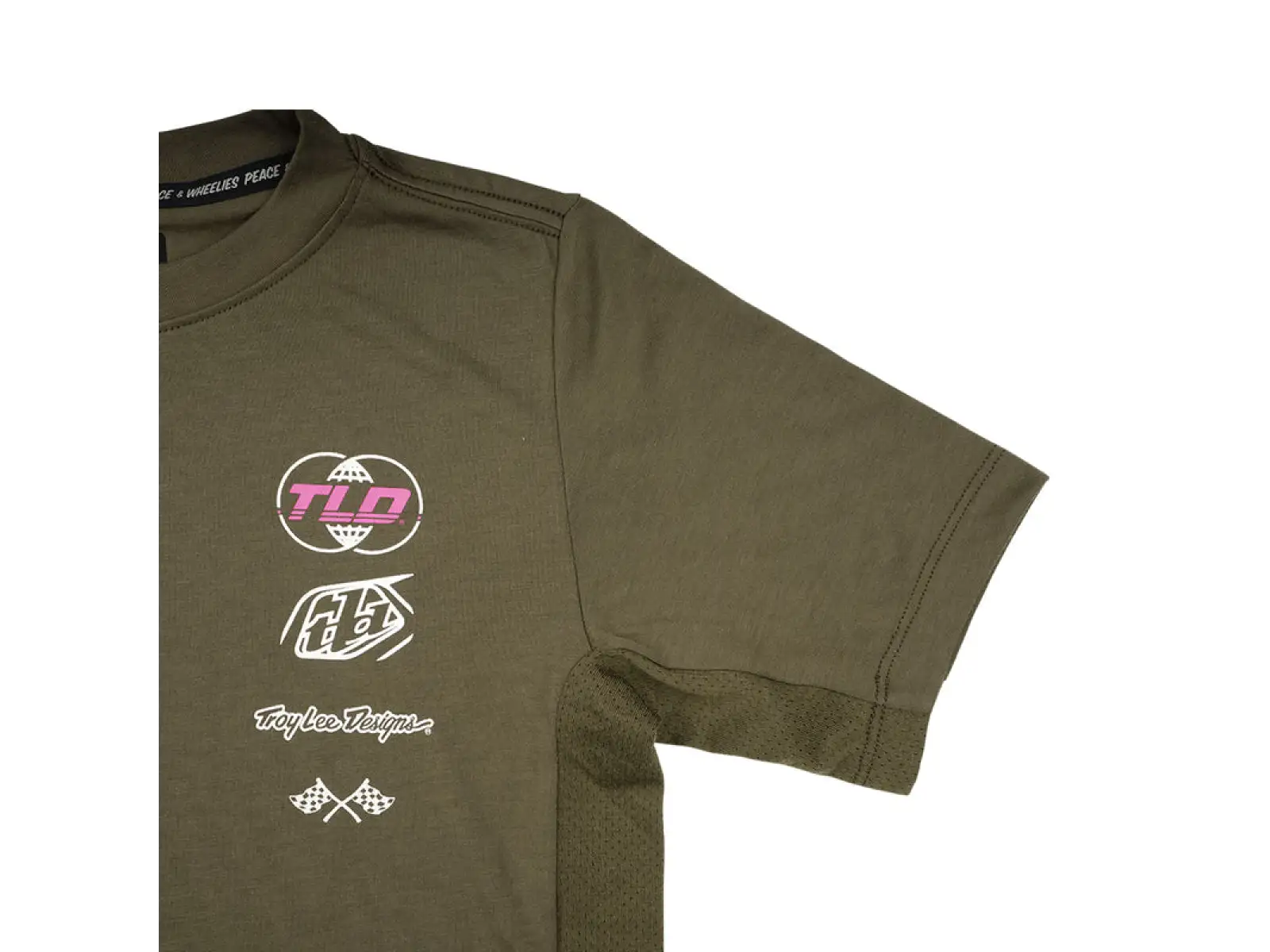Troy Lee Designs Skyline Ride Tee dziecięca koszulka rowerowa krótki rękaw Worldwide Caper