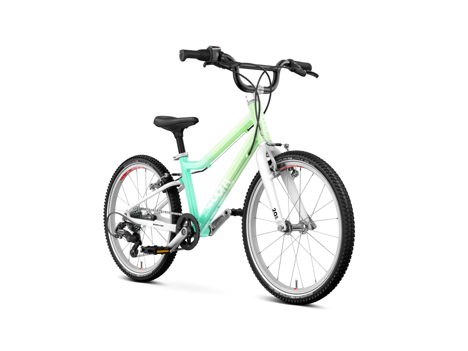 Woom GO 4 rower dziecięcy 20 Spearmint Crush Limited