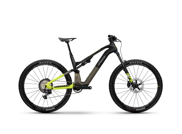 Haibike Lyke CF 11 430Wh w pełni zawieszony rower elektryczny Carbon/Sand/Lime Gloss