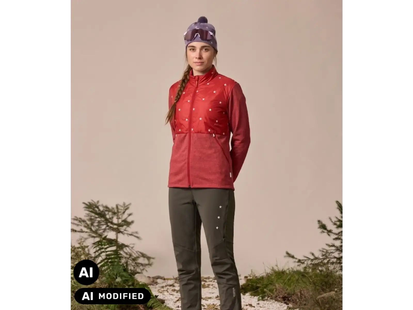Maloja SeliaM damska kurtka red poppy