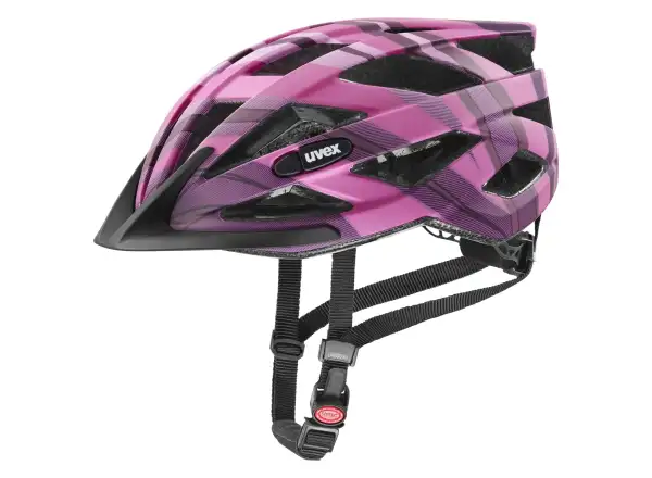 Uvex Air Wing CC kask Plum/Pink Matt
