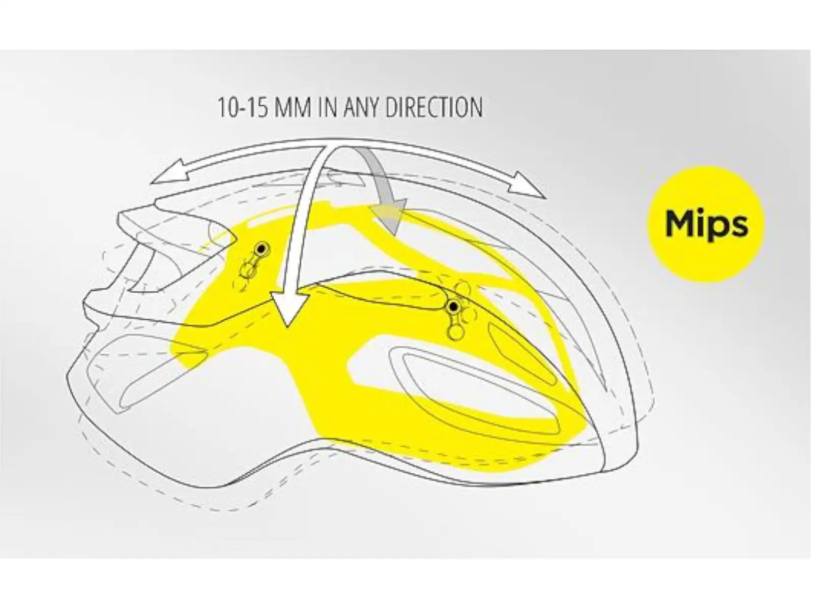 MET Rivale MIPS kask Silver Gray/Glossy