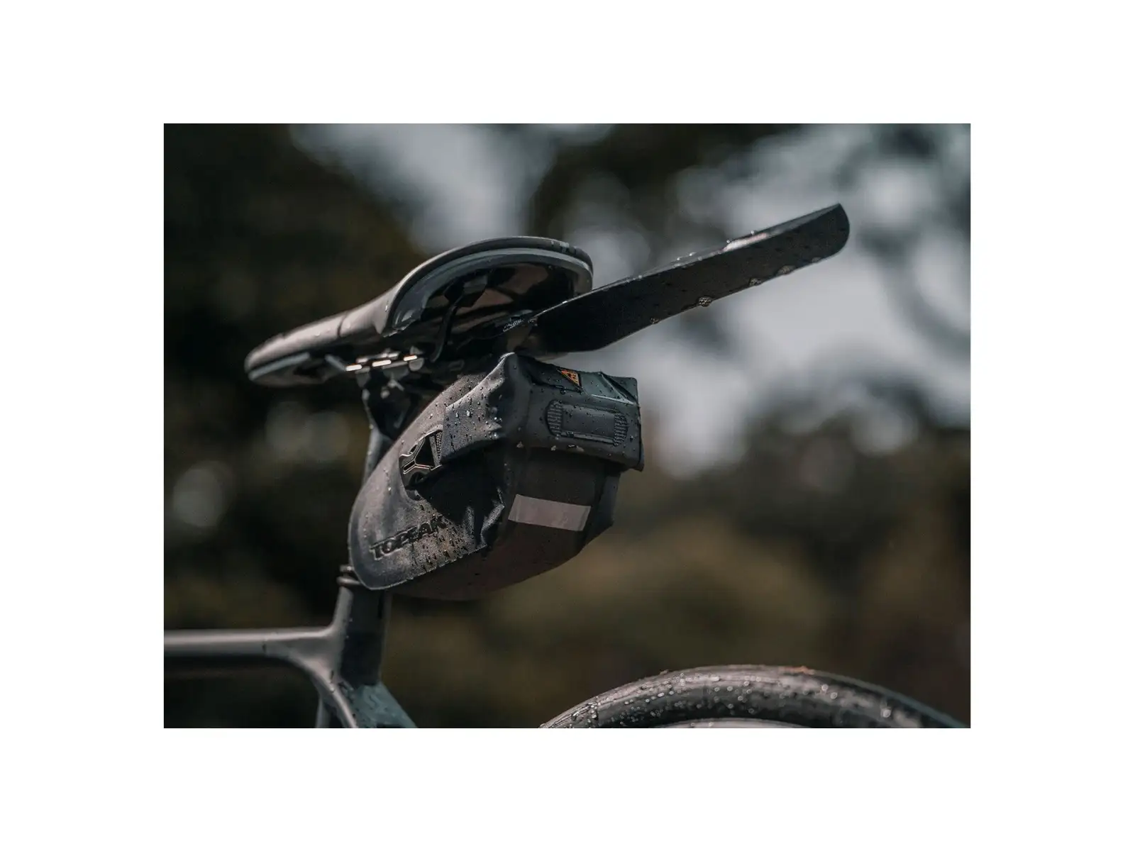 Topeak FlashFender Duo Fixer Deluxe Edition tylne błotnik Black