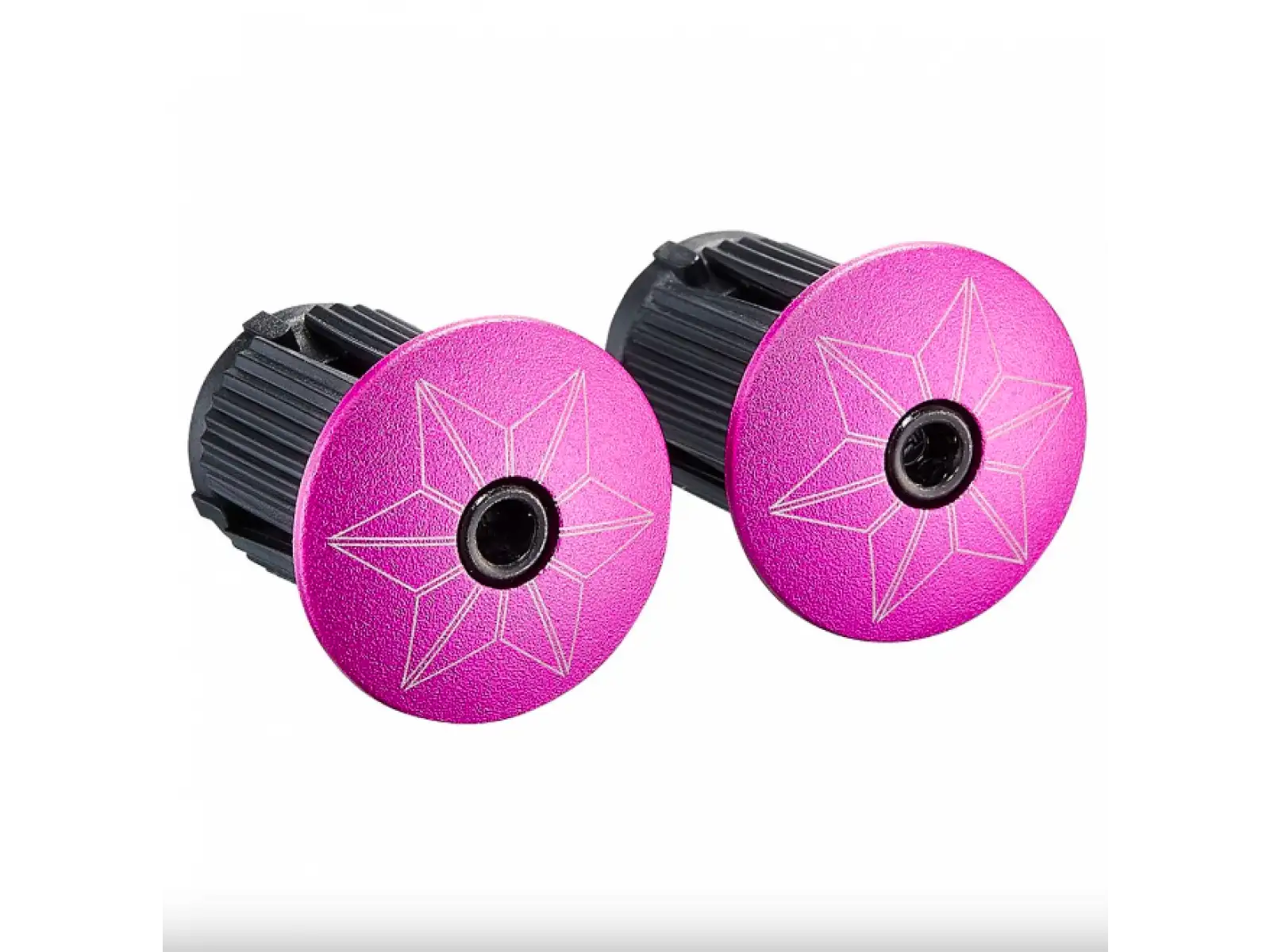 Supacaz Super Sticky Kush Classic owijki Sakura/Pink plugs