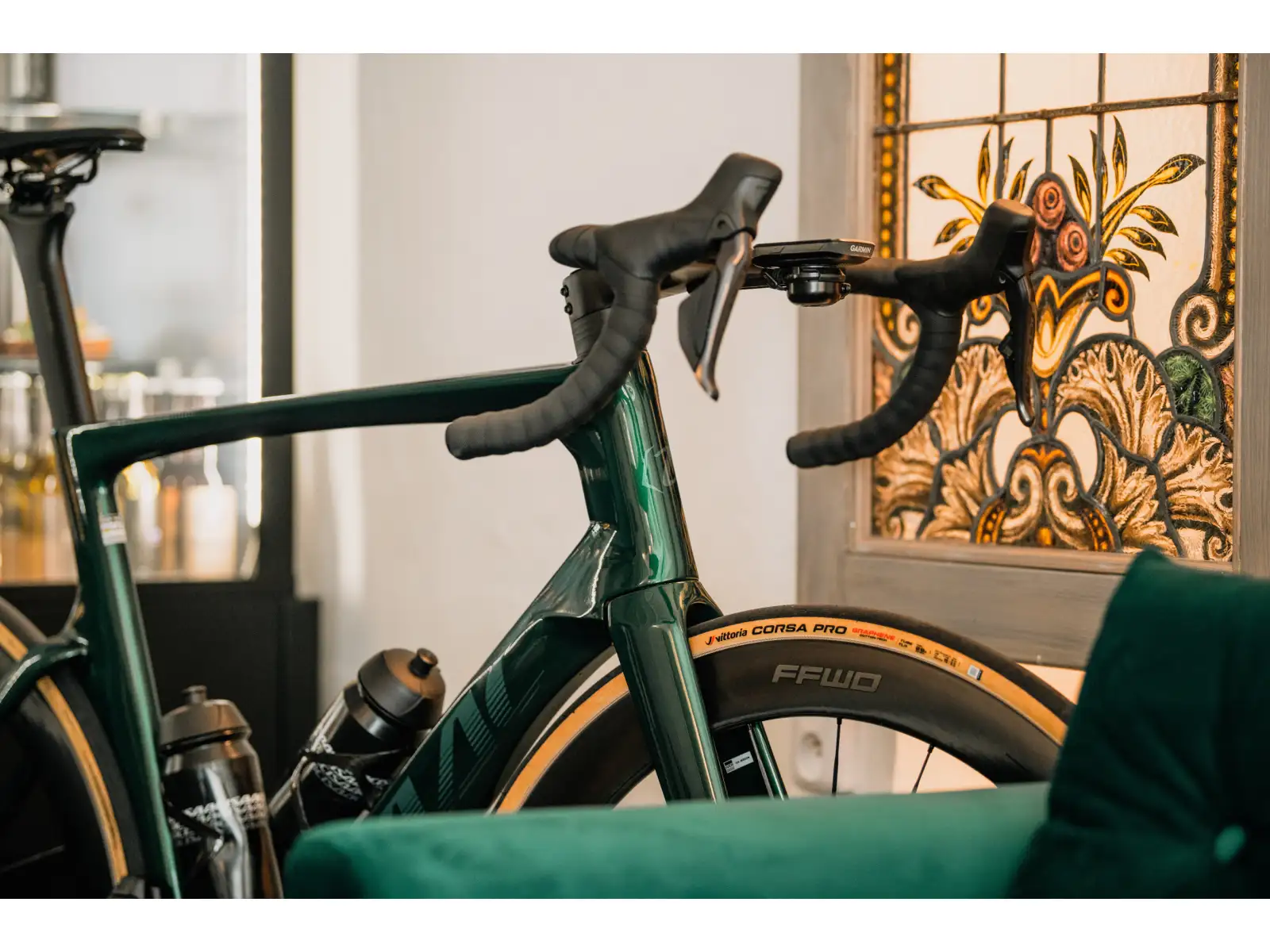 Isaac Meson Ultegra Di2 rower szosowy Jade Green