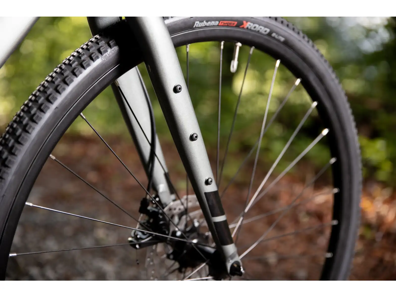 Rock Machine Lukk 40 gravel rower Gloss Granite Green