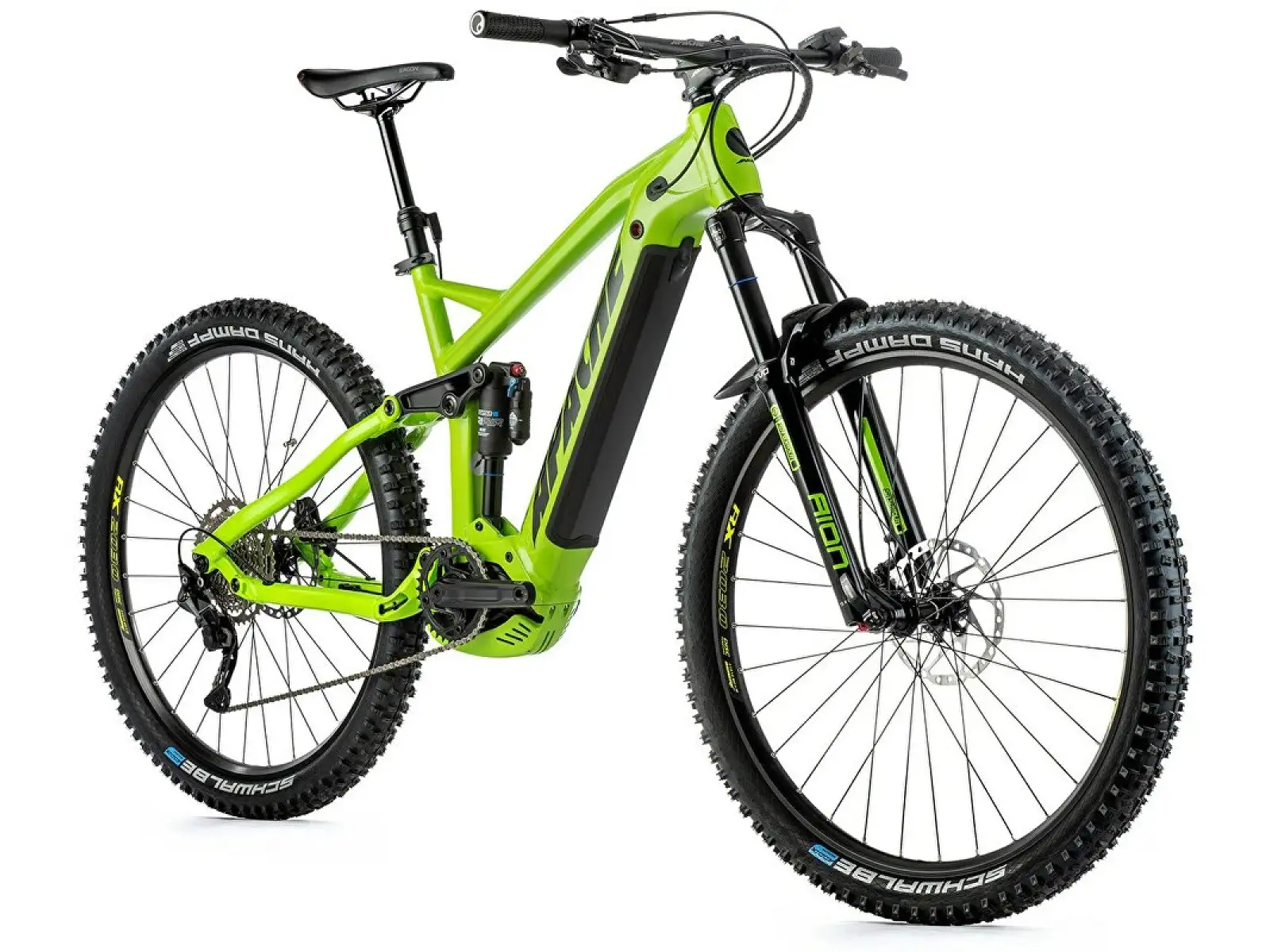 Apache Quruk 5 Bosch w pełni zawieszony rower elektryczny acid green