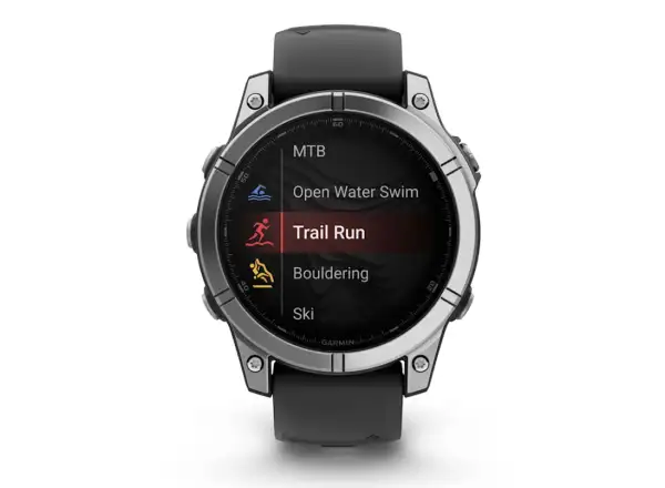 Garmin fenix E - 47 mm AMOLED inteligentny zegarek Slate Grey Steel