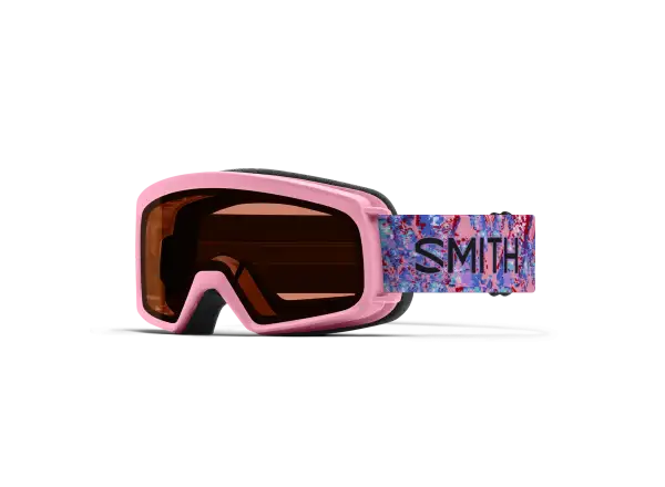 Smith Rascal dziecięce gogle narciarskie Bright Pink LoFi Butterfly / RC36