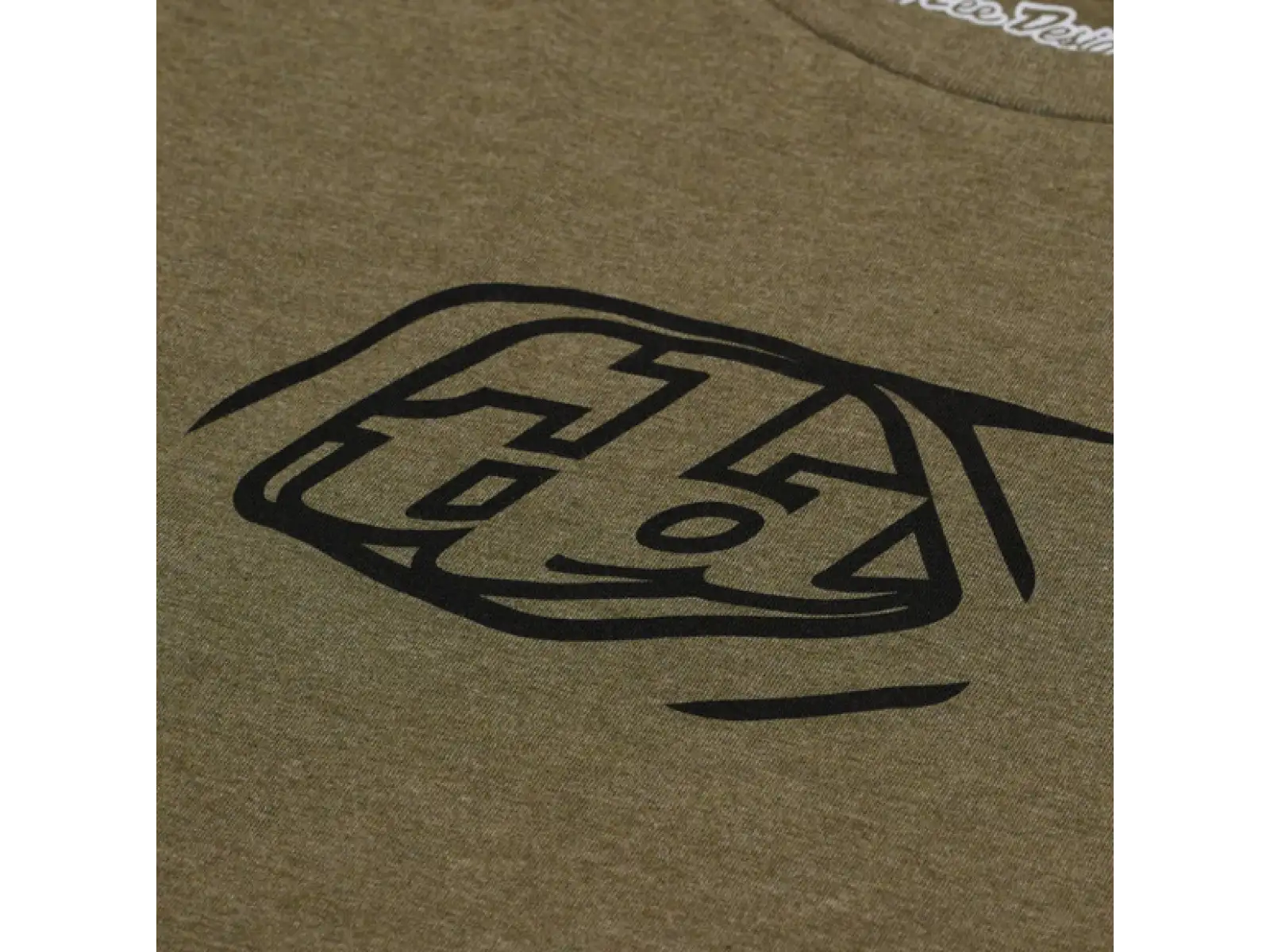 Troy Lee Designs Badge koszulka krótki rękaw Olive Heather
