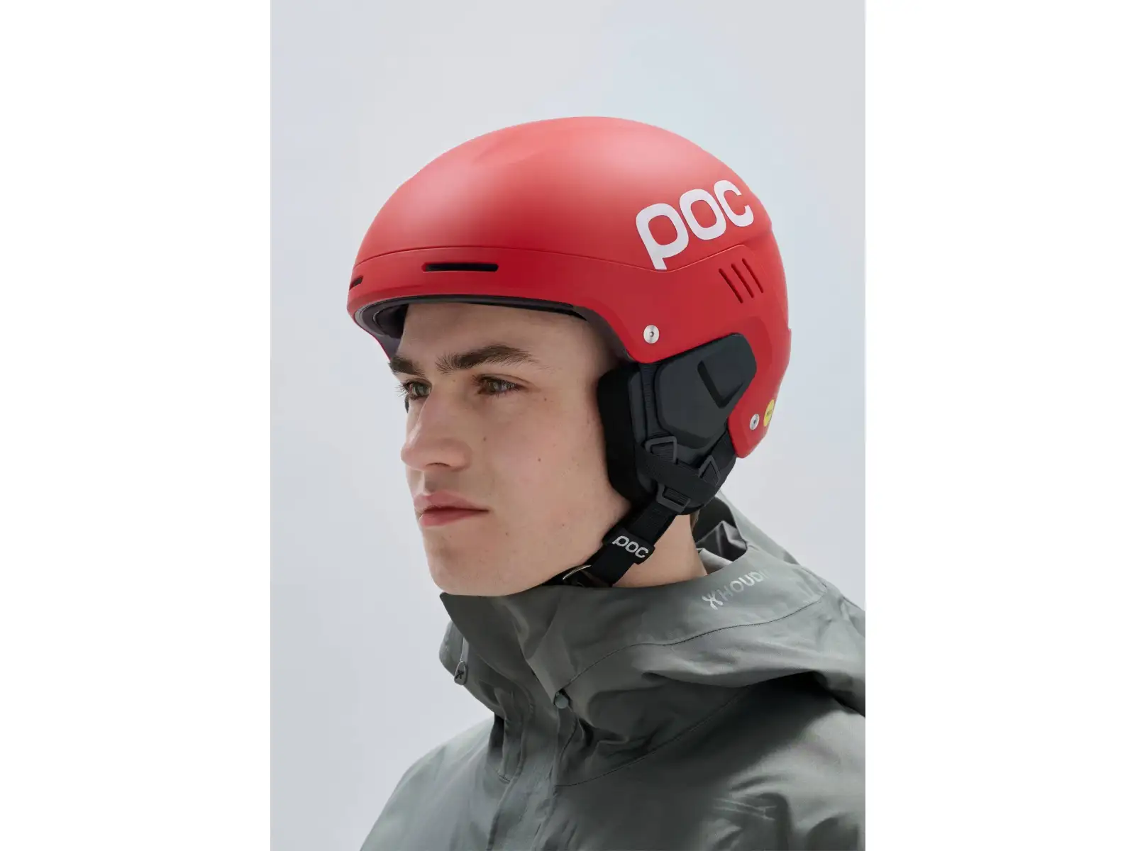 POC Arcus kask narciarski Prismane Red Matt