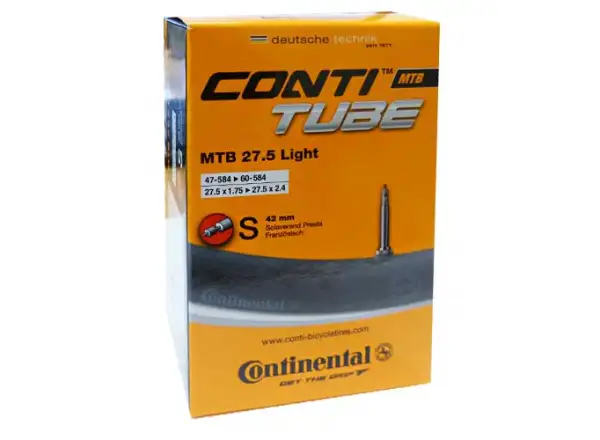 Continental Race Light 47-60/584 S42 MTB dętka