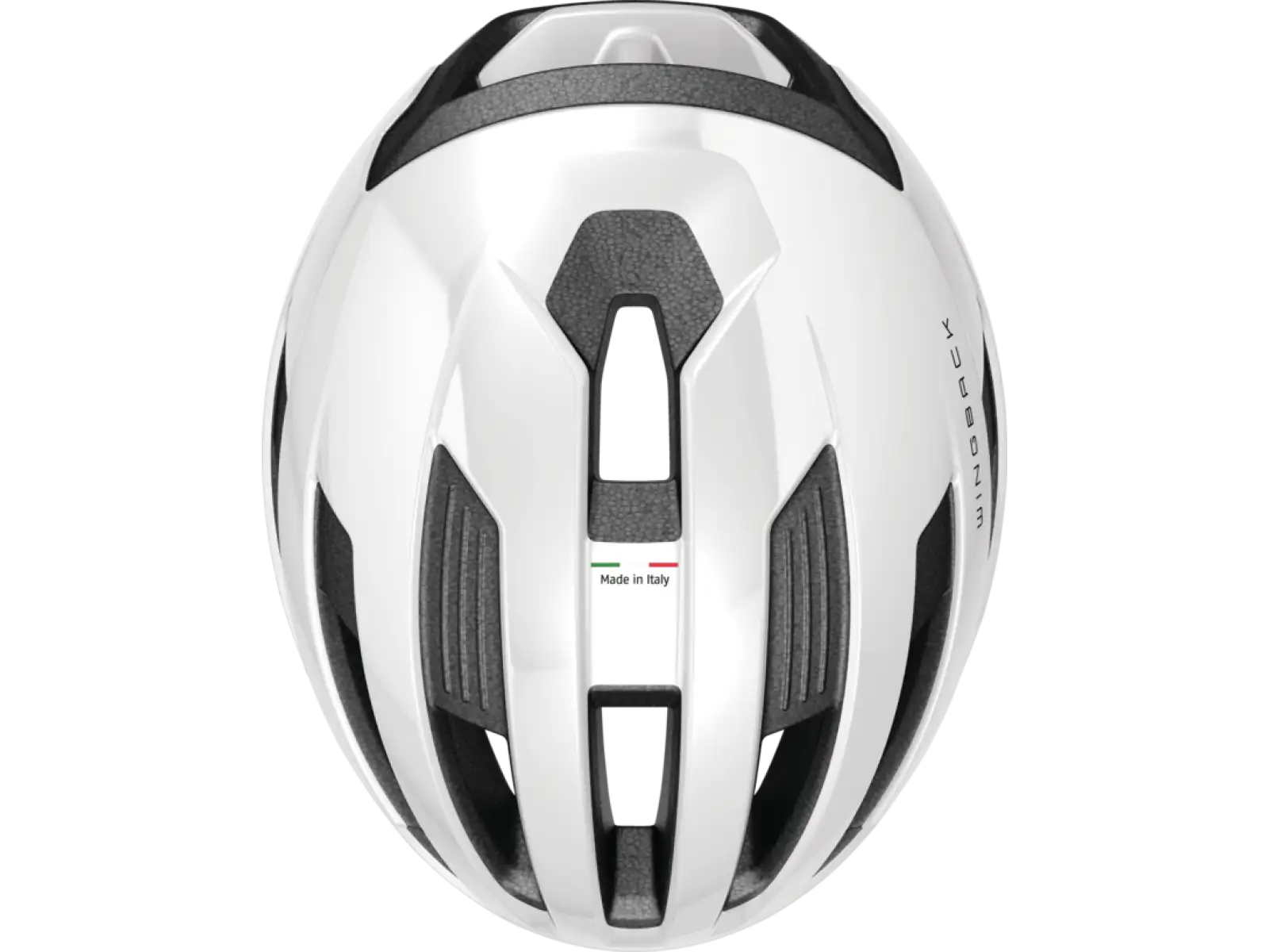 Abus WingBack kask rowerowy Shiny White