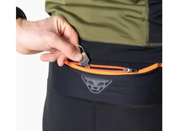 Dynafit Ultra męskie legginsy do biegania Black Out