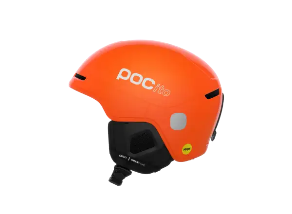 POC POCito Obex MIPS dziecięcy kask narciarski Fluorescent Orange