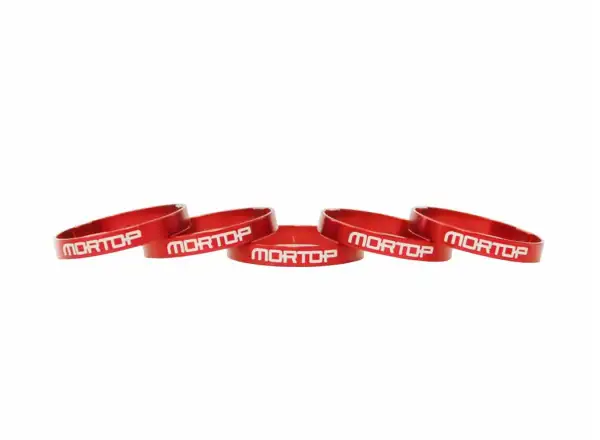 Mortop S1 zestaw podkładek pod mostek 5mm - 5 sztuk czerwona