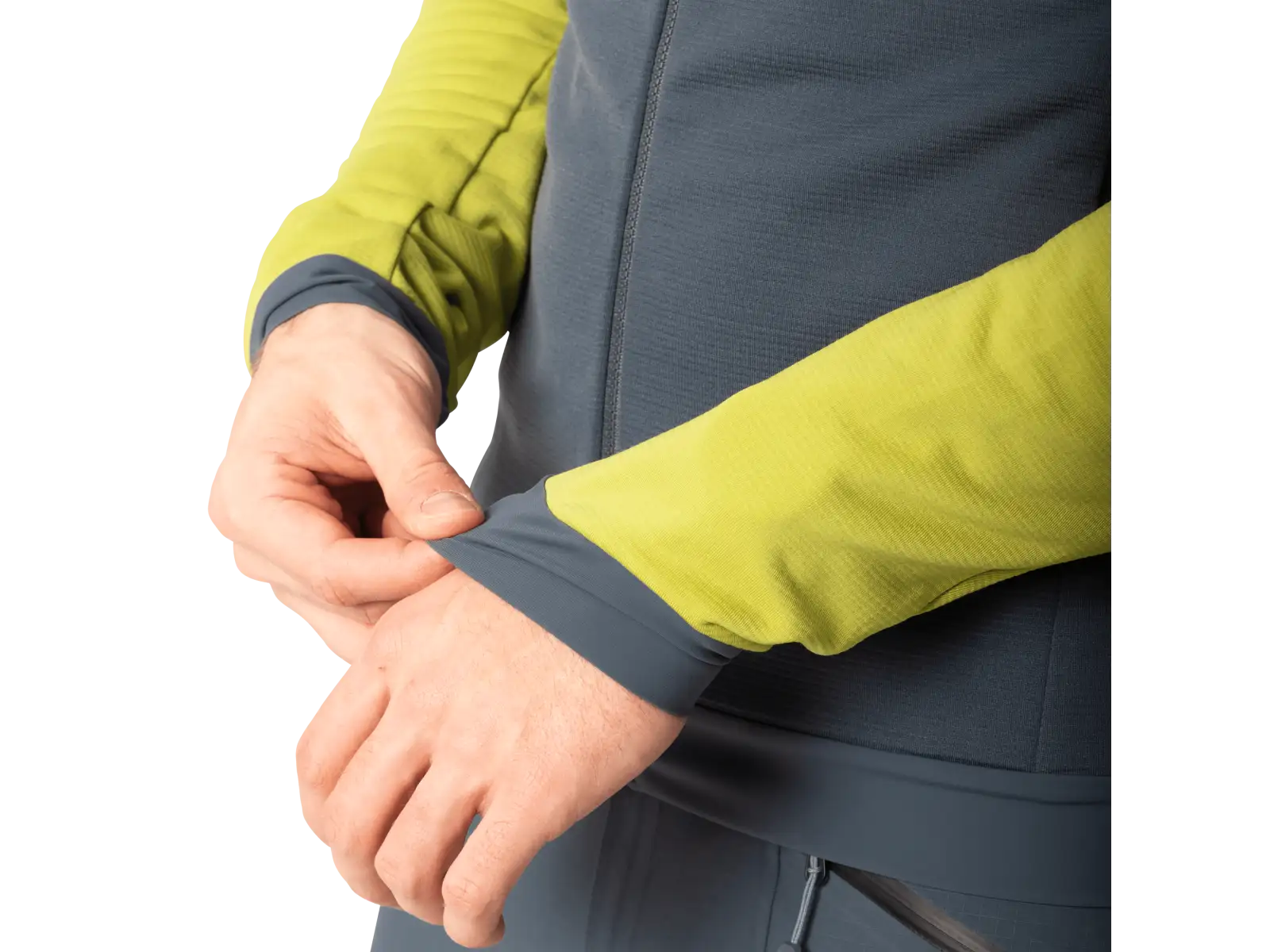 Dynafit Radical Polartec Hooded męska kurtka Golden Lime/0720