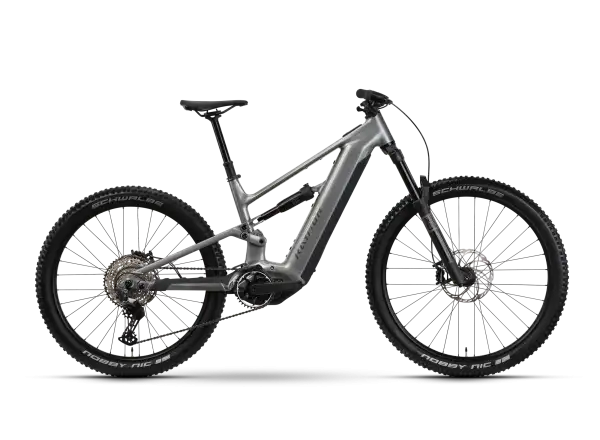 Raymon Ravor Comp darksilver marble w pełni amortyzowany rower elektryczny