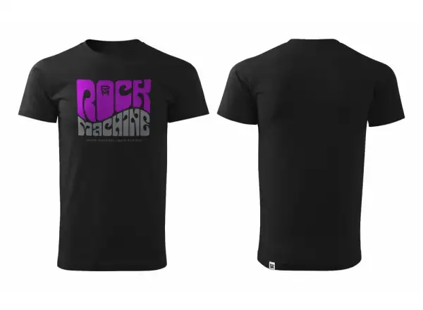 Rock Machine Wave męska koszulka z krótkim rękawem czarna