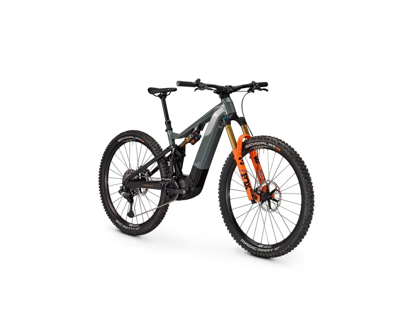 Focus Jam2 7.9 DI górski rower elektryczny Slategrey Glossy / Magicblack Glossy