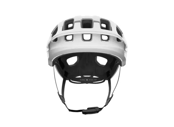 POC Cularis kask Hydrogen White/Uranium Black Matt/Logo