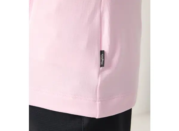 Haglöfs Korp Mid Hood damska bluza z kapturem Fresh Pink